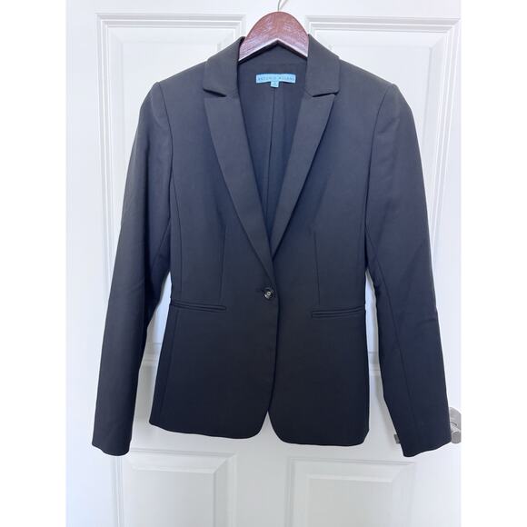 Antonio Melani Jackets & Blazers - Antonio Melani One Button Blazer Womens Size 0 Black Office Business Career